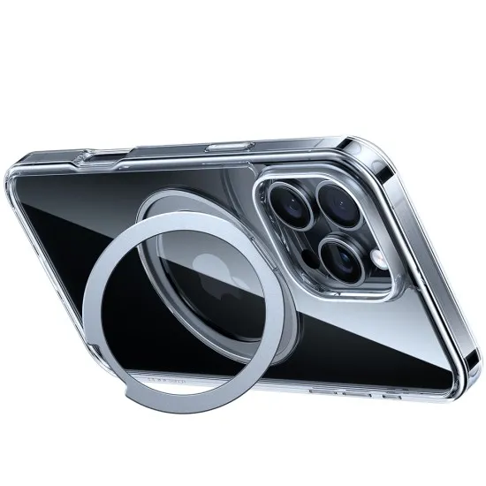 Husa pentru iPhone 16 Pro Max - Torras Ostand Pro Series - Clear Husa pentru iPhone 16 Pro Max - Torras Ostand Pro Series - Clear