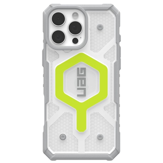 Husa pentru iPhone 16 Pro Max - UAG Pathfinder Clear MagSafe - Active Neon