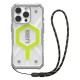 Husa pentru iPhone 16 Pro Max - UAG Pathfinder Clear MagSafe - Active Neon Lanyard