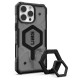 Husa pentru iPhone 16 Pro Max - UAG Pathfinder Clear MagSafe - Ash / Black Stand