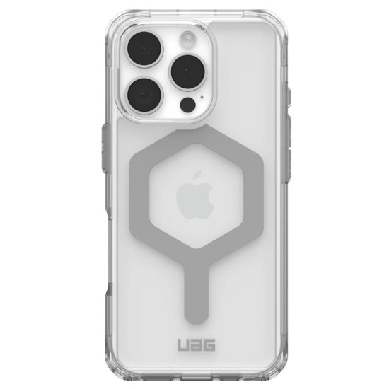 Husa pentru iPhone 16 Pro Max - UAG Plyo MagSafe - Ice Silver