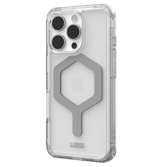 Husa pentru iPhone 16 Pro Max - UAG Plyo MagSafe - Ice Silver