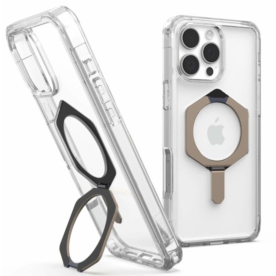 Husa pentru iPhone 16 Pro Max - UAG Plyo XTE MagSafe - Clear Titanium