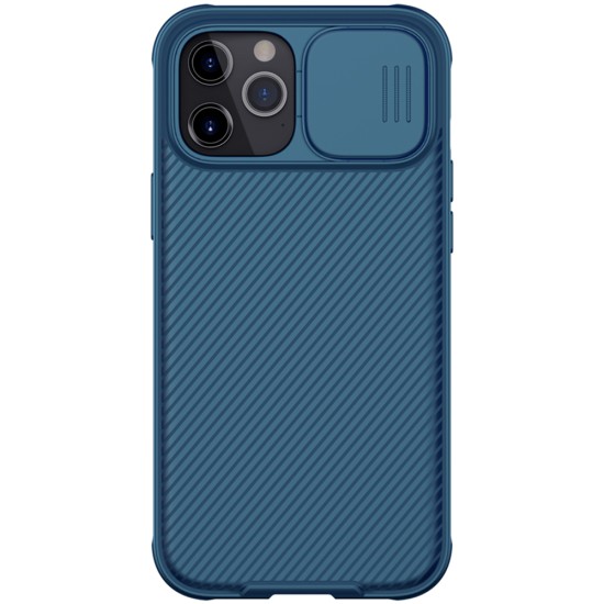 Husa pentru iPhone 16 Pro - Nillkin CamShield Pro - Blue Husa pentru iPhone 16 Pro - Nillkin CamShield Pro - Blue
