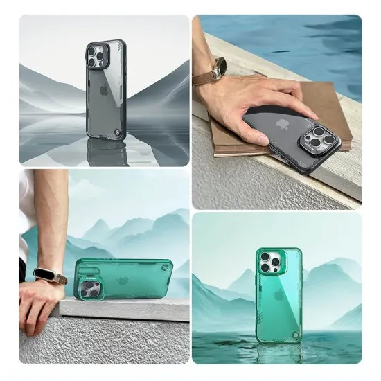 Husa pentru iPhone 16 Pro - Nillkin Iceblade Prop (with Camera Cutout) - Black Husa pentru iPhone 16 Pro - Nillkin Iceblade Prop (with Camera Cutout) - Black
