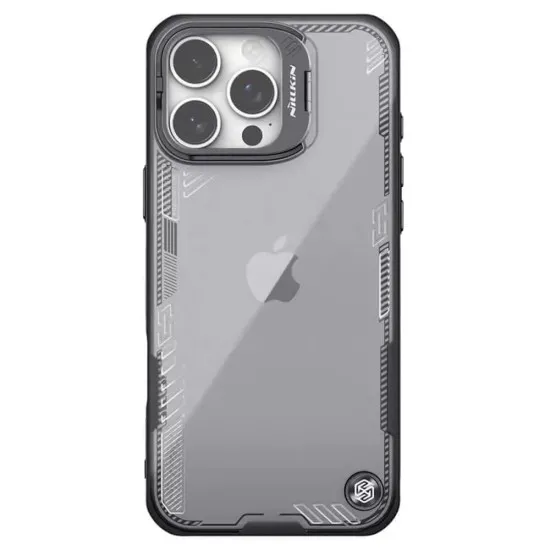 Husa pentru iPhone 16 Pro - Nillkin Iceblade Prop (with Camera Cutout) - Black Husa pentru iPhone 16 Pro - Nillkin Iceblade Prop (with Camera Cutout) - Black