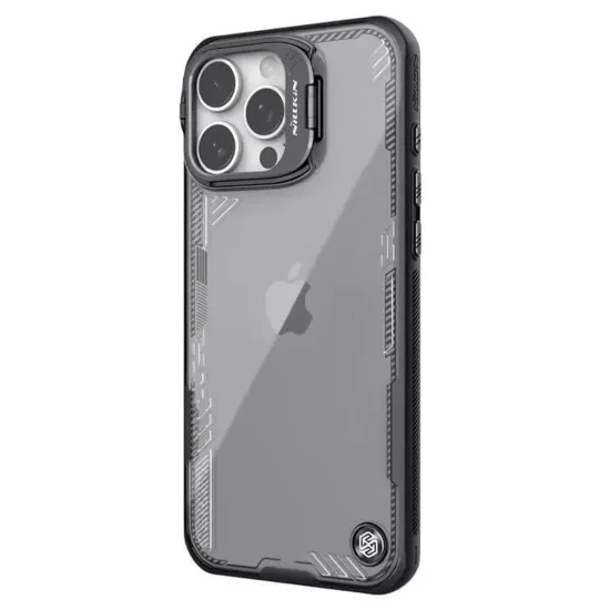 Husa pentru iPhone 16 Pro - Nillkin Iceblade Prop (with Camera Cutout) - Black Husa pentru iPhone 16 Pro - Nillkin Iceblade Prop (with Camera Cutout) - Black