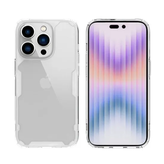 Husa pentru iPhone 16 Pro - Nillkin Nature TPU Pro Case - Transparent Husa pentru iPhone 16 Pro - Nillkin Nature TPU Pro Case - Transparent