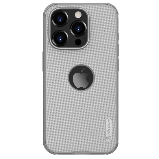 Husa pentru iPhone 16 Pro - Nillkin Super Frosted Shield Pro (Logo Cutout) - Titanium Gray Husa pentru iPhone 16 Pro - Nillkin Super Frosted Shield Pro (Logo Cutout) - Titanium Gray