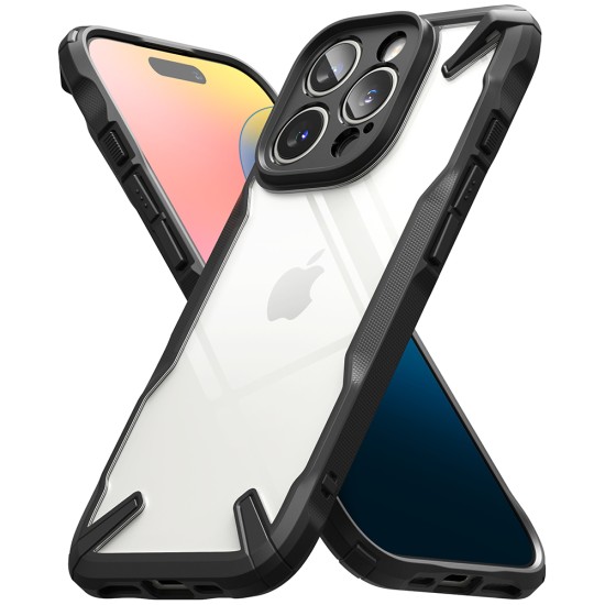 Husa pentru iPhone 16 Pro - Ringke Fusion X - Black Husa pentru iPhone 16 Pro - Ringke Fusion X - Black