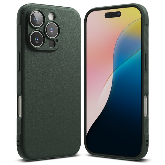Husa pentru iPhone 16 Pro - Ringke Onyx - Dark Green Husa pentru iPhone 16 Pro - Ringke Onyx - Dark Green