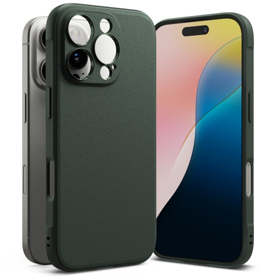 Husa pentru iPhone 16 Pro - Ringke Onyx - Dark Green Husa pentru iPhone 16 Pro - Ringke Onyx - Dark Green