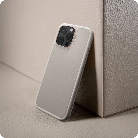 Husa pentru iPhone 16 Pro - Spigen Cyrill Kajuk MagSafe - Cream Husa pentru iPhone 16 Pro - Spigen Cyrill Kajuk MagSafe - Cream