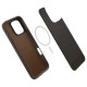 Husa pentru iPhone 16 Pro - Spigen Cyrill Kajuk MagSafe - Saddle Brown