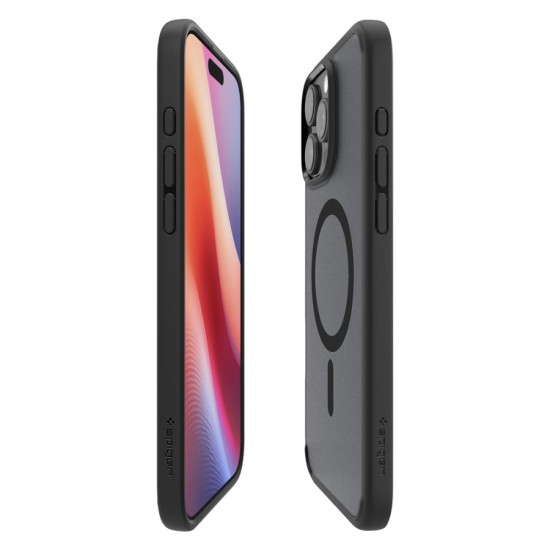 Husa pentru iPhone 16 Pro - Spigen Ultra Hybrid MagSafe - Frost Black