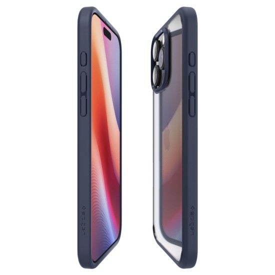 Husa pentru iPhone 16 Pro - Spigen Ultra Hybrid - Navy Blue