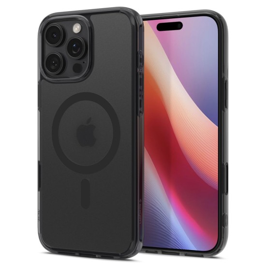 Husa pentru iPhone 16 Pro - Spigen Ultra Hybrid T MagSafe - Frost Black Husa pentru iPhone 16 Pro - Spigen Ultra Hybrid T MagSafe - Frost Black