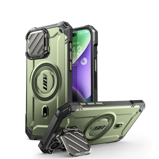 Husa pentru iPhone 16 Pro - Supcase Unicorn Beetle XT MagSafe - Guldan