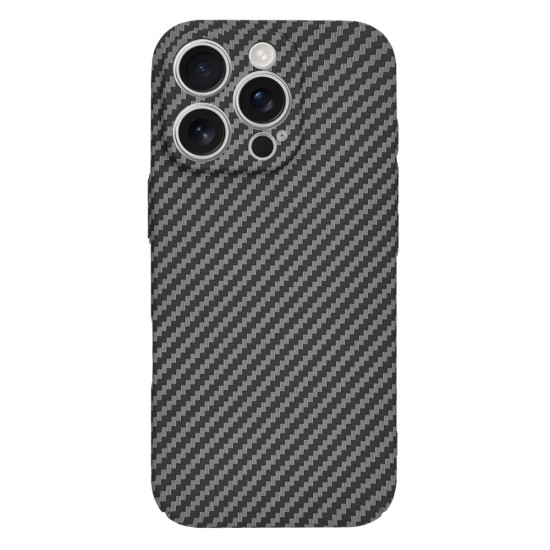 Husa pentru iPhone 16 Pro - Techsuit Carbonite FiberShell - Black Husa pentru iPhone 16 Pro - Techsuit Carbonite FiberShell - Black