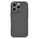 Husa pentru iPhone 16 Pro - Techsuit Carbonite FiberShell - Black Husa pentru iPhone 16 Pro - Techsuit Carbonite FiberShell - Black
