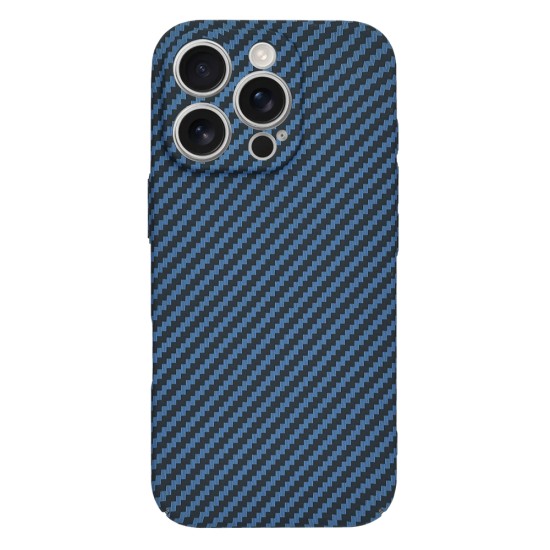 Husa pentru iPhone 16 Pro - Techsuit Carbonite FiberShell - Cyan Husa pentru iPhone 16 Pro - Techsuit Carbonite FiberShell - Cyan