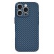 Husa pentru iPhone 16 Pro - Techsuit Carbonite FiberShell - Cyan Husa pentru iPhone 16 Pro - Techsuit Carbonite FiberShell - Cyan