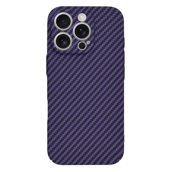 Husa pentru iPhone 16 Pro - Techsuit Carbonite FiberShell - Purple Husa pentru iPhone 16 Pro - Techsuit Carbonite FiberShell - Purple