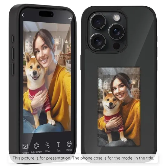 Husa pentru iPhone 16 Pro - Techsuit SmartScreen NFC - Black Husa pentru iPhone 16 Pro - Techsuit SmartScreen NFC - Black