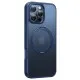 Husa pentru iPhone 16 Pro - Torras Ostand Pro Series - Navy Blue Husa pentru iPhone 16 Pro - Torras Ostand Pro Series - Navy Blue