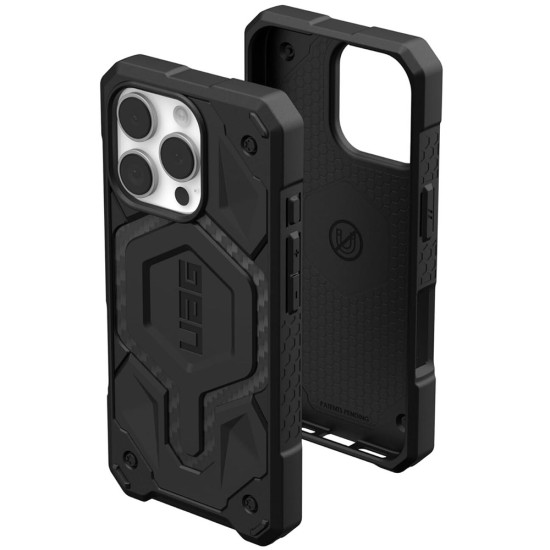 Husa pentru iPhone 16 Pro - UAG Monarch - Carbon Fiber