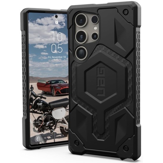 Husa pentru iPhone 16 Pro - UAG Monarch Pro - Carbon Fiber