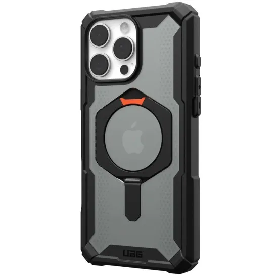 Husa pentru iPhone 16 Pro - UAG Plasma XTE MagSafe - Black / Orange Husa pentru iPhone 16 Pro - UAG Plasma XTE MagSafe - Black / Orange