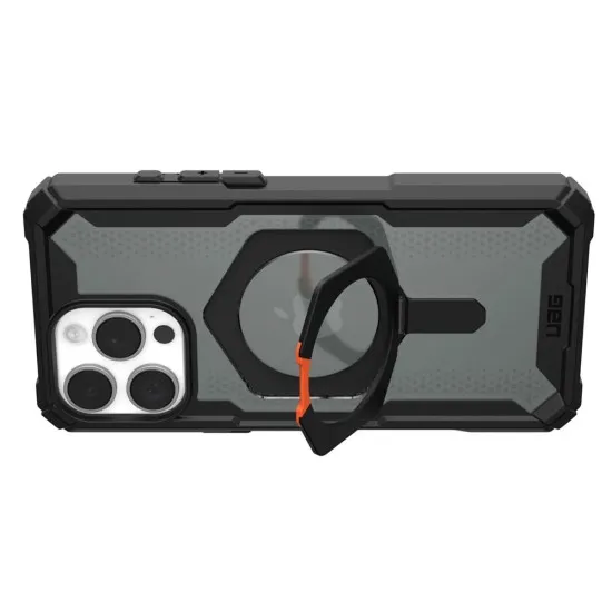 Husa pentru iPhone 16 Pro - UAG Plasma XTE MagSafe - Black / Orange Husa pentru iPhone 16 Pro - UAG Plasma XTE MagSafe - Black / Orange