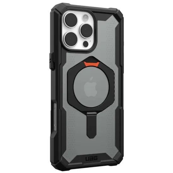 Husa pentru iPhone 16 Pro - UAG Plasma XTE MagSafe - Black / Orange Husa pentru iPhone 16 Pro - UAG Plasma XTE MagSafe - Black / Orange