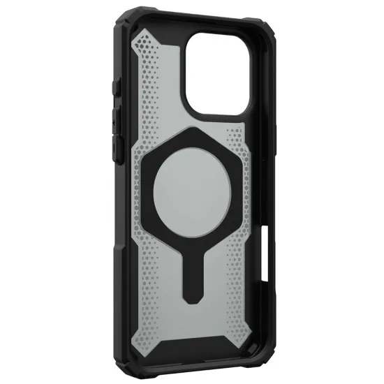 Husa pentru iPhone 16 Pro - UAG Plasma XTE MagSafe - Black / Orange Husa pentru iPhone 16 Pro - UAG Plasma XTE MagSafe - Black / Orange
