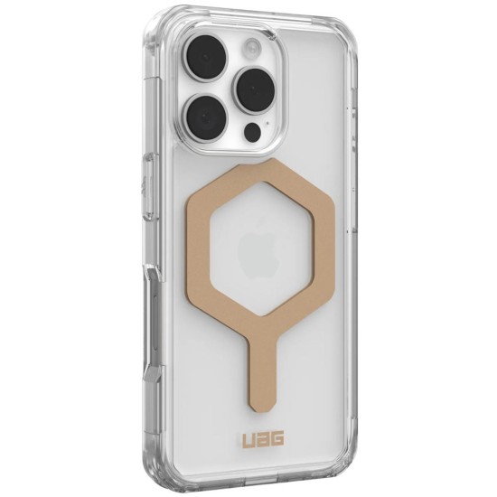 Husa pentru iPhone 16 Pro - UAG Plyo MagSafe -  Ice Gold