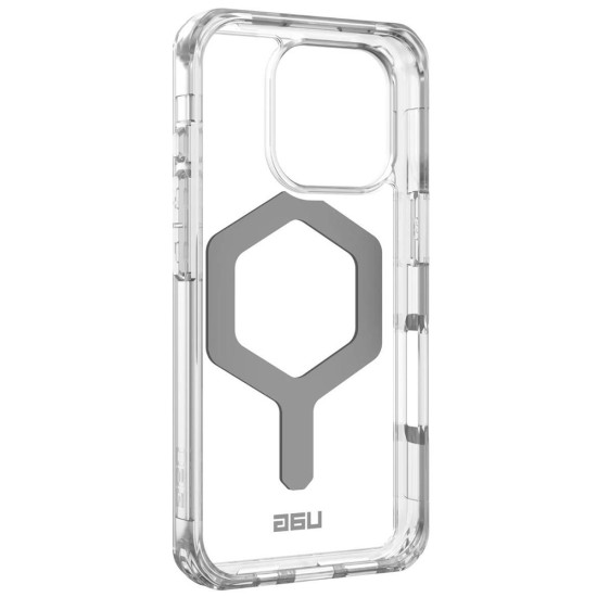 Husa pentru iPhone 16 Pro - UAG Plyo MagSafe - Ice Silver