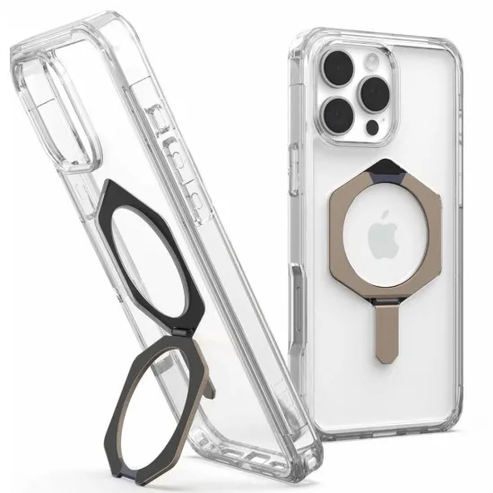 Husa pentru iPhone 16 Pro - UAG Plyo XTE MagSafe - Clear Titanium Husa pentru iPhone 16 Pro - UAG Plyo XTE MagSafe - Clear Titanium