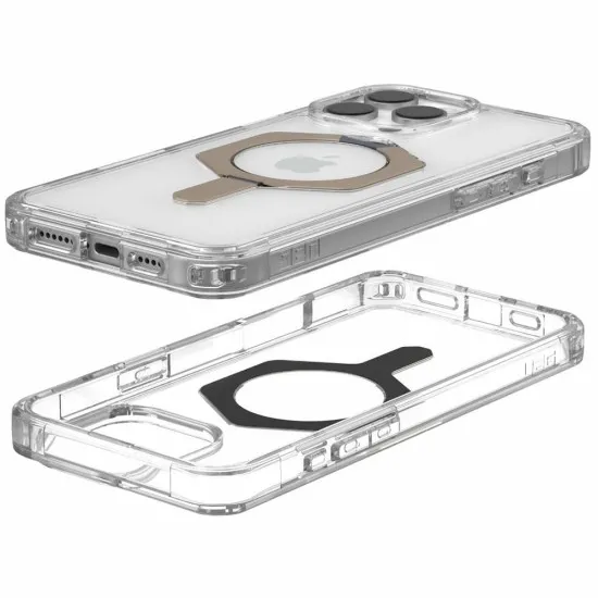 Husa pentru iPhone 16 Pro - UAG Plyo XTE MagSafe - Clear Titanium Husa pentru iPhone 16 Pro - UAG Plyo XTE MagSafe - Clear Titanium