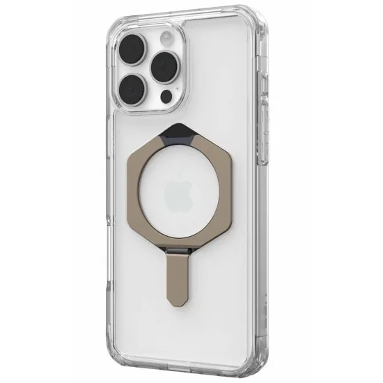 Husa pentru iPhone 16 Pro - UAG Plyo XTE MagSafe - Clear Titanium Husa pentru iPhone 16 Pro - UAG Plyo XTE MagSafe - Clear Titanium