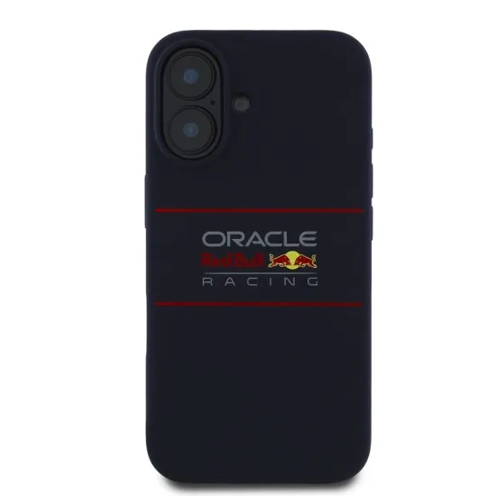 Husa pentru iPhone 16 - Red Bull Racing Silicone Horizontal Centered Logo MagSafe (RBHMP16S24SIHSRV) - Navy Husa pentru iPhone 16 - Red Bull Racing Silicone Horizontal Centered Logo MagSafe (RBHMP16S24SIHSRV) - Navy