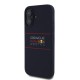 Husa pentru iPhone 16 - Red Bull Racing Silicone Horizontal Centered Logo MagSafe (RBHMP16S24SIHSRV) - Navy