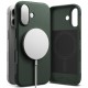 Husa pentru iPhone 16 - Ringke Onyx MagSafe - Dark Green Husa pentru iPhone 16 - Ringke Onyx MagSafe - Dark Green