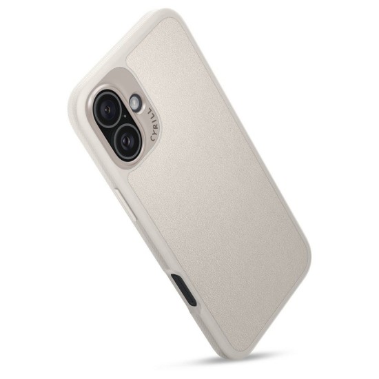Husa pentru iPhone 16 - Spigen Cyrill Kajuk MagSafe - Cream Husa pentru iPhone 16 - Spigen Cyrill Kajuk MagSafe - Cream