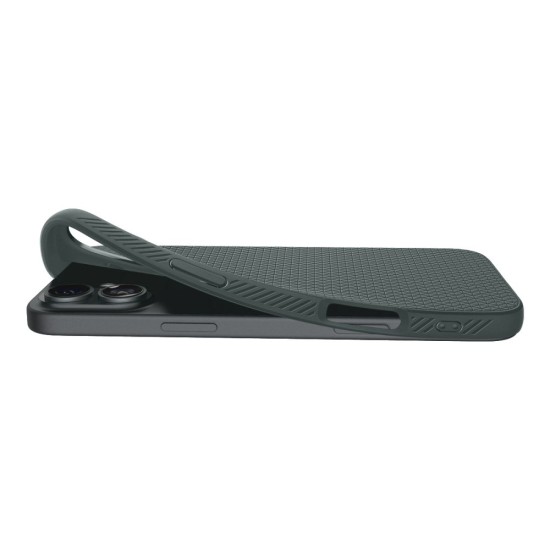 Husa pentru iPhone 16 - Spigen Liquid Air - Abyss Green