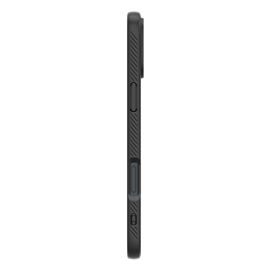 Husa pentru iPhone 16 - Spigen Liquid Air - Matte Black