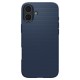 Husa pentru iPhone 16 - Spigen Liquid Air - Navy Blue