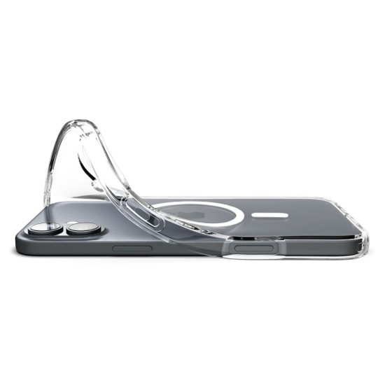 Husa pentru iPhone 16 - Spigen Liquid Crystal MagSafe - Clear