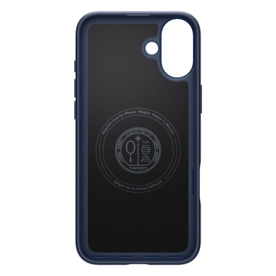 Husa pentru iPhone 16 - Spigen Thin Fit MagSafe - Navy Blue Husa pentru iPhone 16 - Spigen Thin Fit MagSafe - Navy Blue