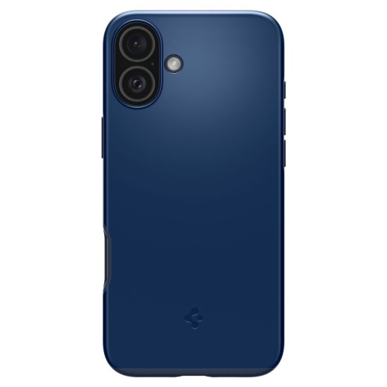 Husa pentru iPhone 16 - Spigen Thin Fit MagSafe - Navy Blue Husa pentru iPhone 16 - Spigen Thin Fit MagSafe - Navy Blue